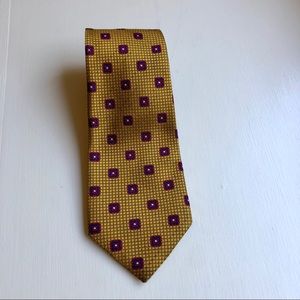 Ermenegildo Zegna Gold Tie